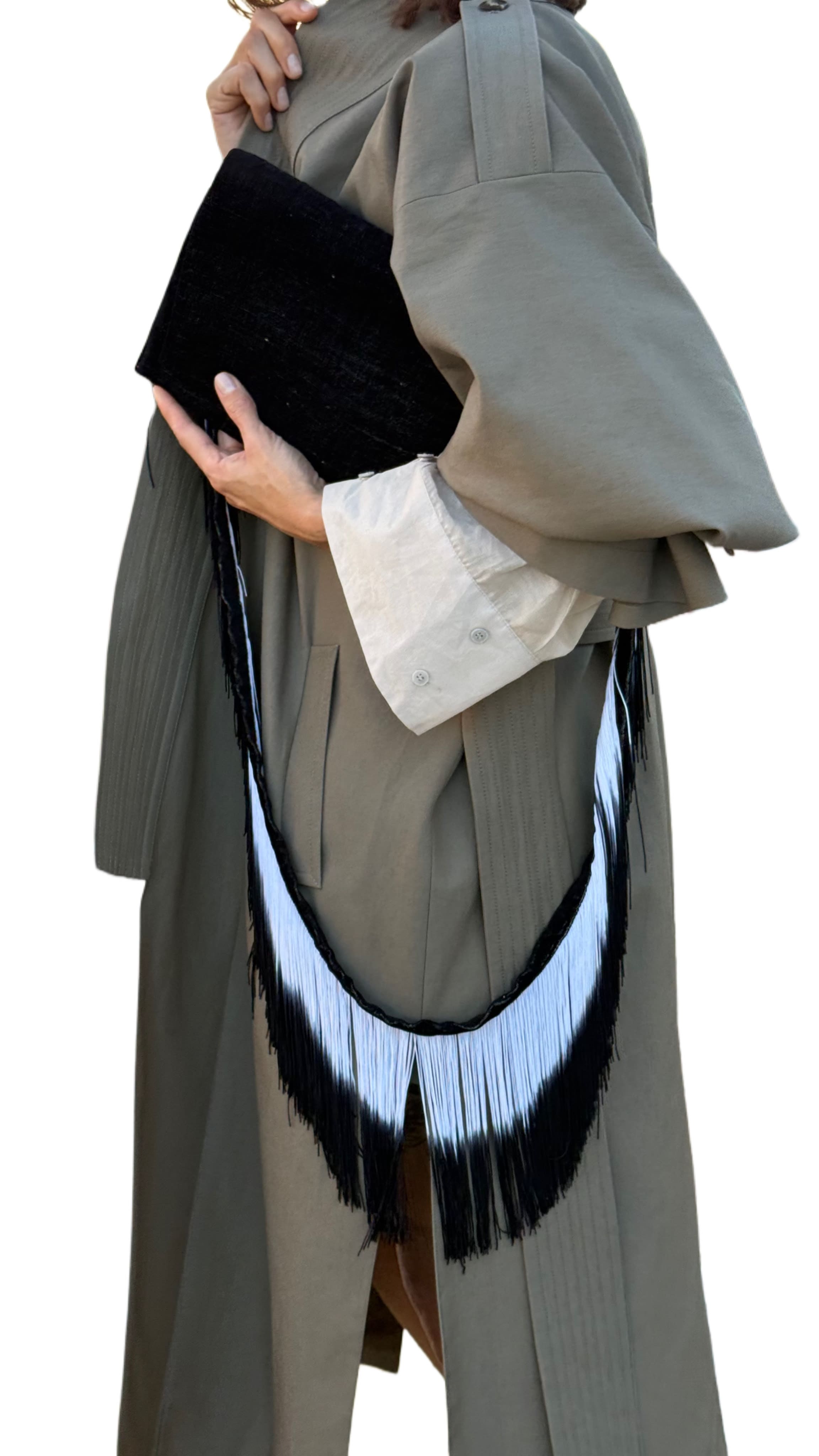 AVENUE X FRINGE BAG zdjęcie 2
